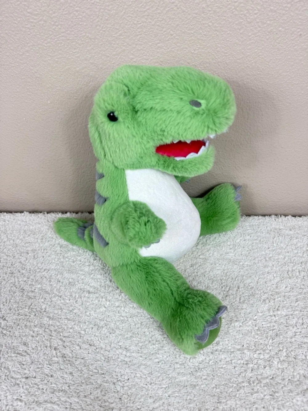 Pottery Barn Kids Light Up Musical‎ Roaring Dinosaur 10” Retired Nursery D